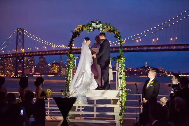 wedding venue, San Francisco, bay area, yacht, bay cruises