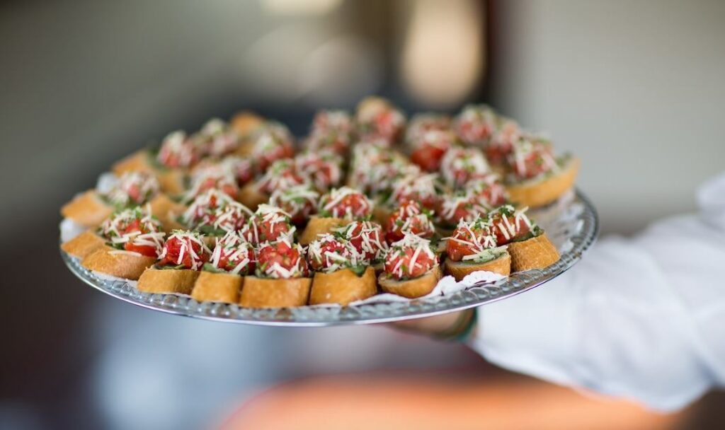 Elegant networking dinner setup with catering options by Luxe Cruises and Events to enhance guest interactions.