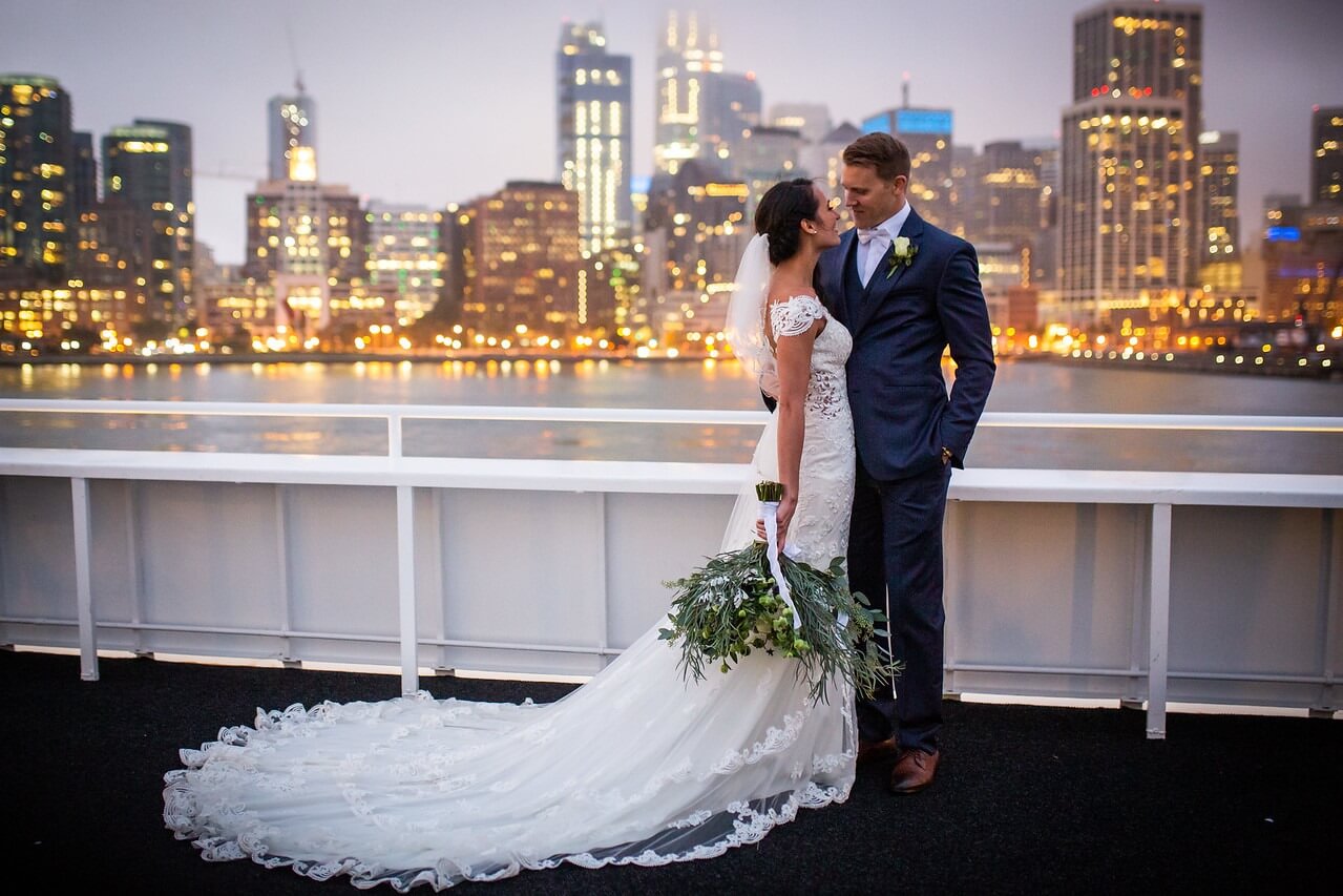 Bay Area wedding venues, yacht, boat, weddings